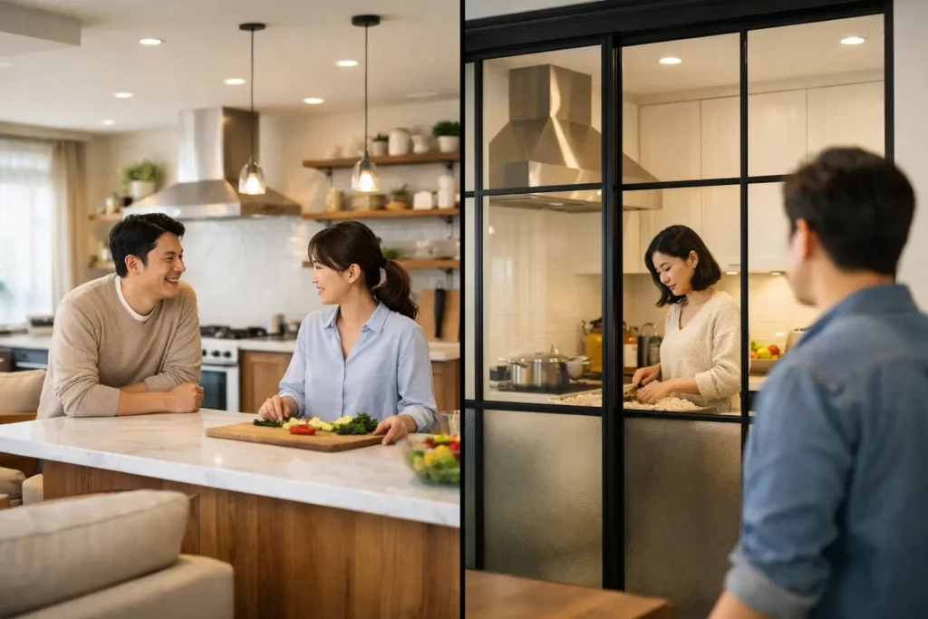 Open Versus Closed Kitchen Layouts for Your Home