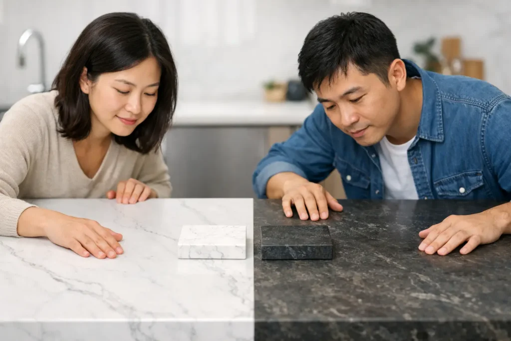 Quartz Versus Sintered Stone Countertops