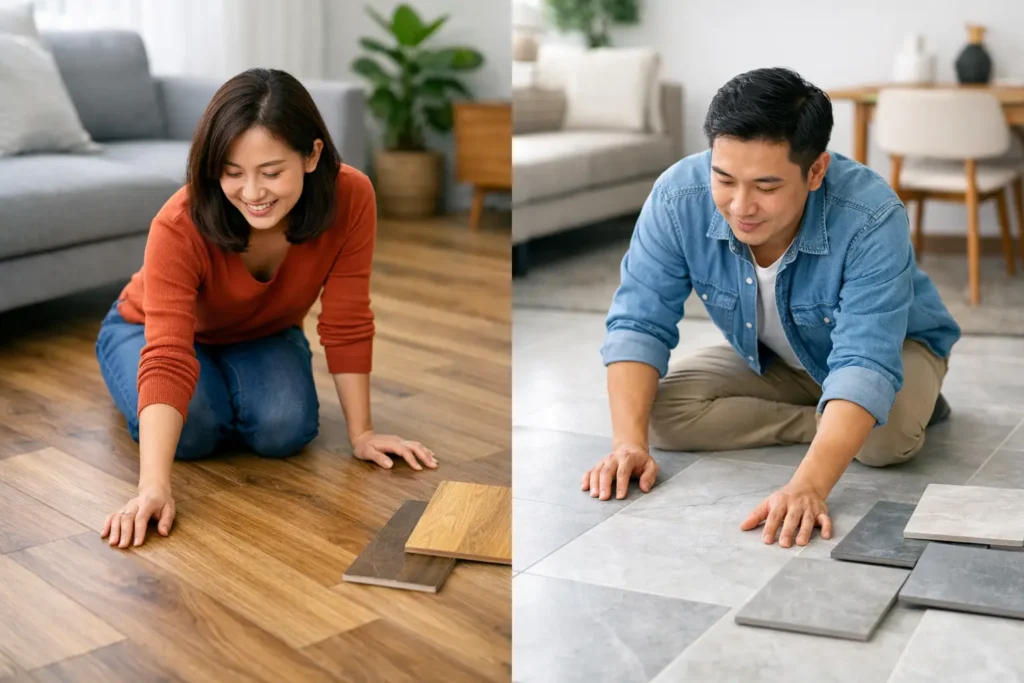 Vinyl Versus Tile Flooring for Singapore Homes